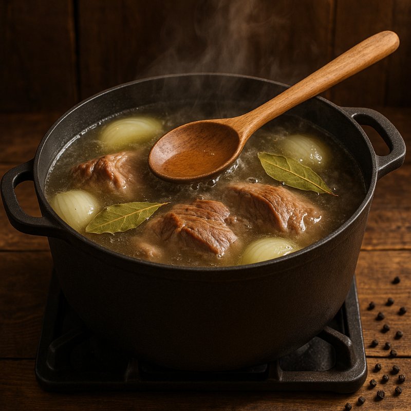 Traditional Traditional Ukrainian Borscht Recipe: 1,200 Years of Comfort in a Bowl ingredients laid out for preparation