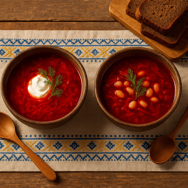 Healthy Ukrainian Borscht