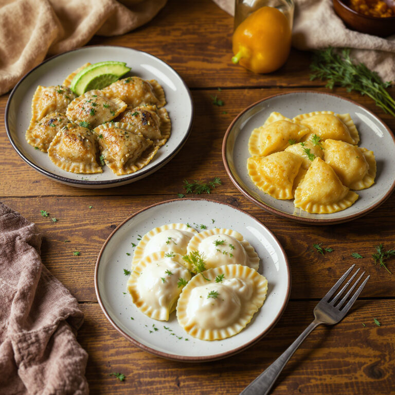 Healthy Pierogi Variations