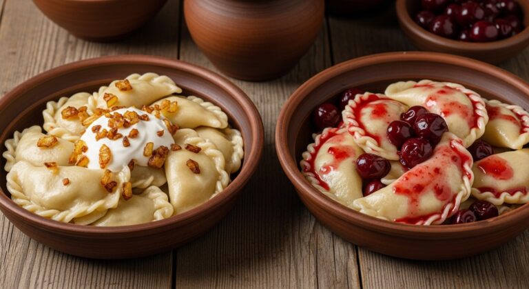 Traditional Ukrainian Varenyky