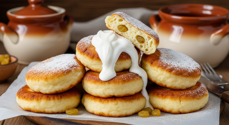 Traditional Ukrainian Syrnyky