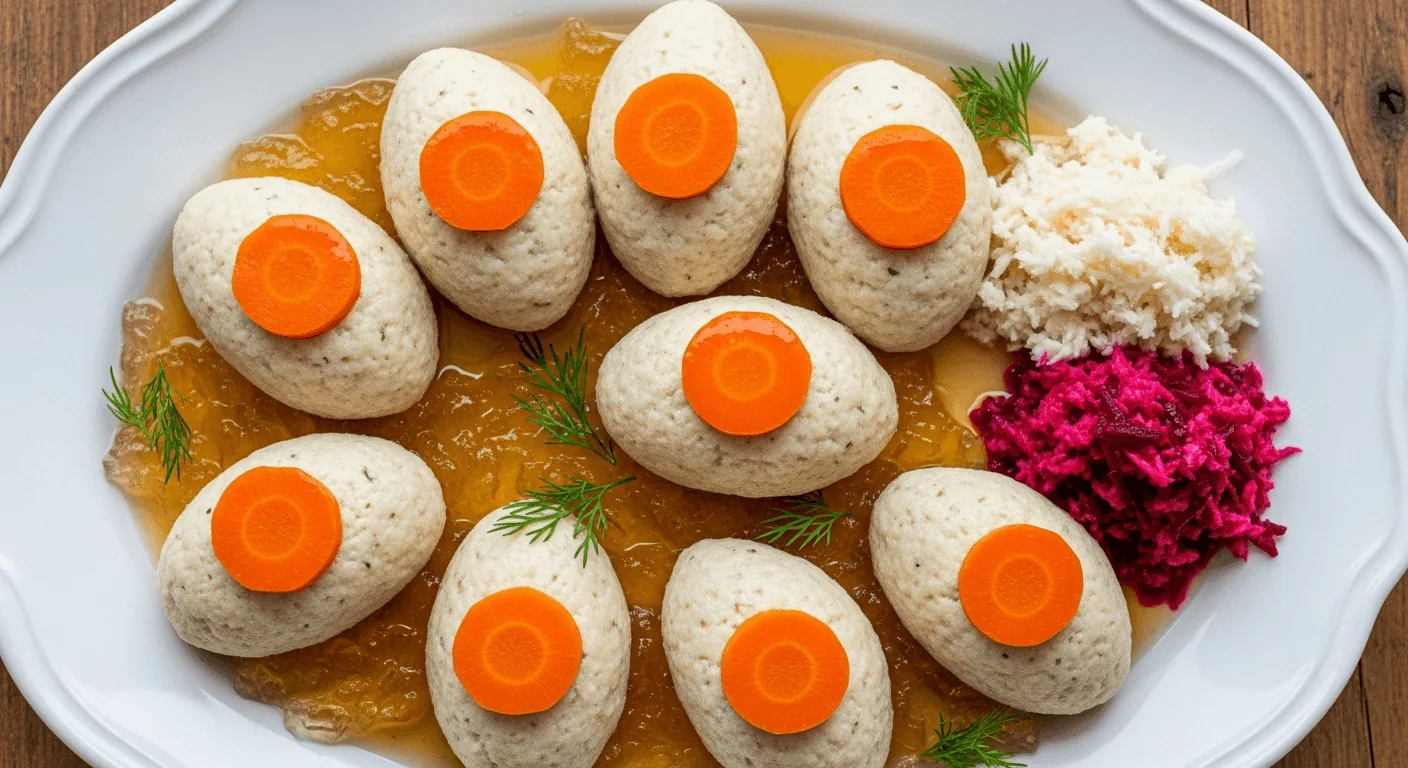Traditional Gefilte Fish Recipe: The Ashkenazi Dish Split by a Sweet-or-Pepper Line