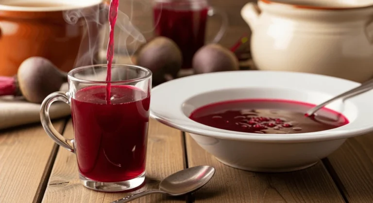 Traditional Polish Barszcz Czerwony