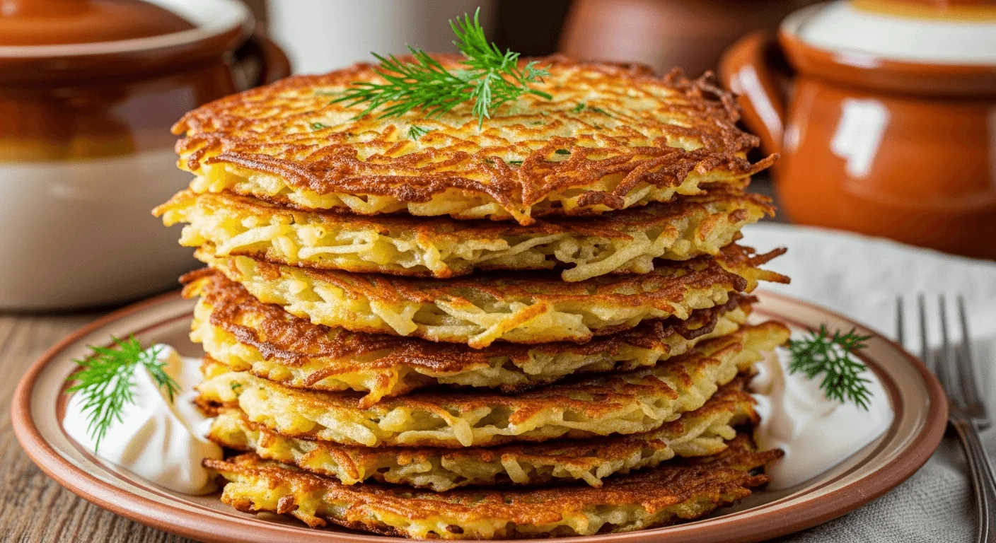 Traditional Polish Placki Ziemniaczane