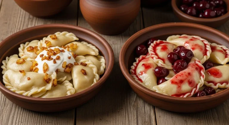 Traditional Ukrainian Varenyky