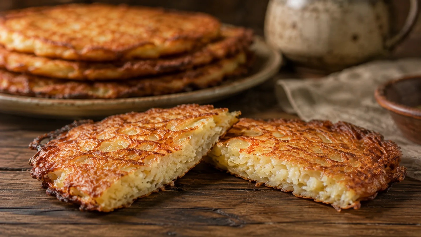 Traditional Lithuanian Bulviniai Blynai Recipe: Crispy Potato Pancakes